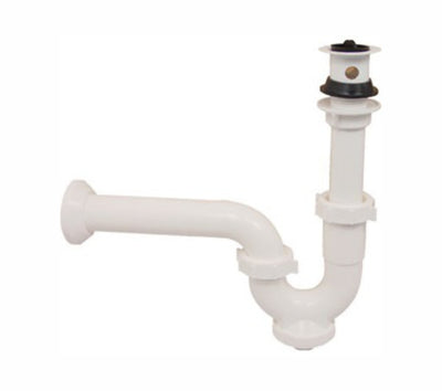 Trampa Céspol para Lavabo PVC con Registro 102A Rugo 29R