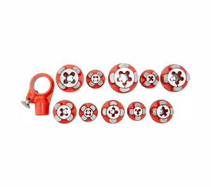 Juego De Roscadora De Pernos Con Trinquete Expuesto 1/4" - 1", Ridgid 36680