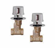 Juego de Llaves Empotrar Roscable Maneral Tauro Rugo 38-I