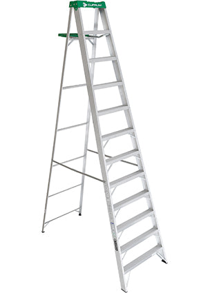 Escalera Tijera Aluminio, Base C/ Iman Cuprum 2213-12