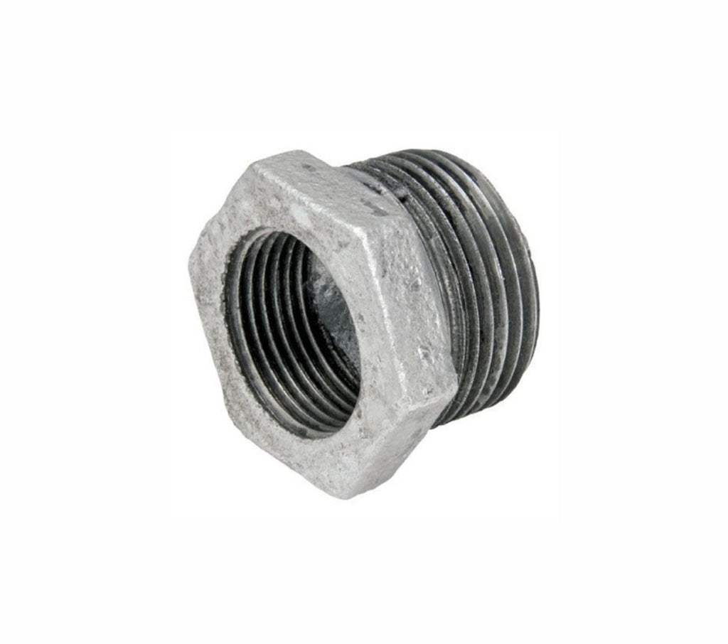 Reducción Bushing Galvanizada 3/8" - 1/4" B&K 511-921