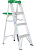 Escalera Tijera Aluminio Base C/Imán Cuprum 2213-04