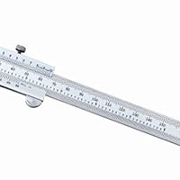 Calibrador Vernier Mecánico 0-12"/300mm Starrett 125MEA-12/300