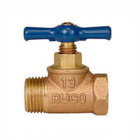 Llave Estopero Sin Pulir 1/2" x 7/8" Rugo 66B