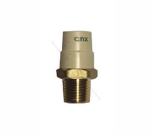 Adaptador Macho CPVC con Inserto de Latón 1/2", Cnx LCADAPM13