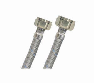 Alimentador para Sanitario 1/2" x 7/8" x 35 cm Acero Forte Coflex LS-A35