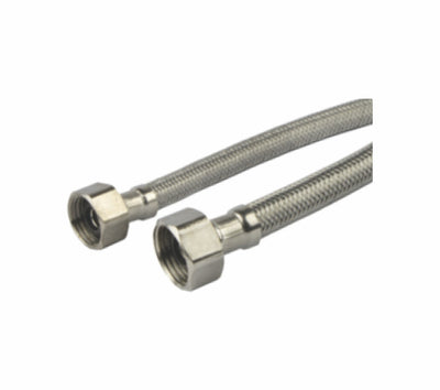 Manguera Alimentadora Tuerca Acero Inox. 1/2