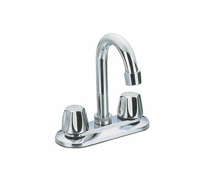 Mezcladora Para Lavabo Cierre Compresión Meer MZL412C.