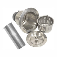 Contracanasta para Fregadero Contemporánea con Tubo Acero Inox. Coflex PH-600