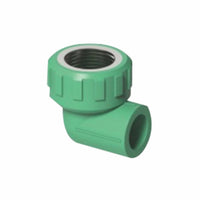 Codo 90 x 20 mm Reducido Hembra 3/4  PP-R Termofusión, Cnx PR90CODOH2019L