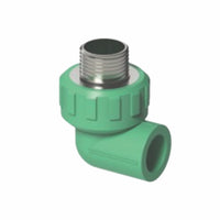 Codo 90 x 20 mm Reducido Macho PP-R Termofusión, Cnx PR90CODOM2013L