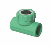 Tee Hembra PP-R Termofusión Con Inserto de Latón 25mm, Cnx PRTEE2513L