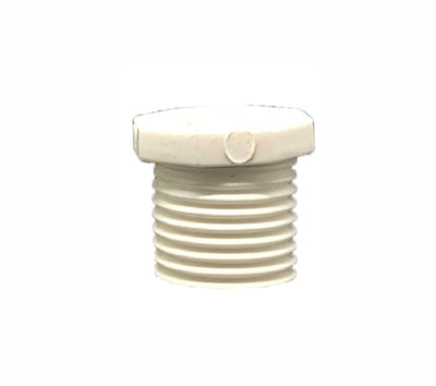 Tapón Macho PVC Hidráulico Con Rosca 2