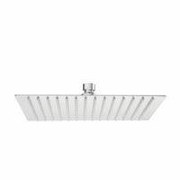 Regadera Cuadrada 8" Acero Inoxidable Meer RC11.