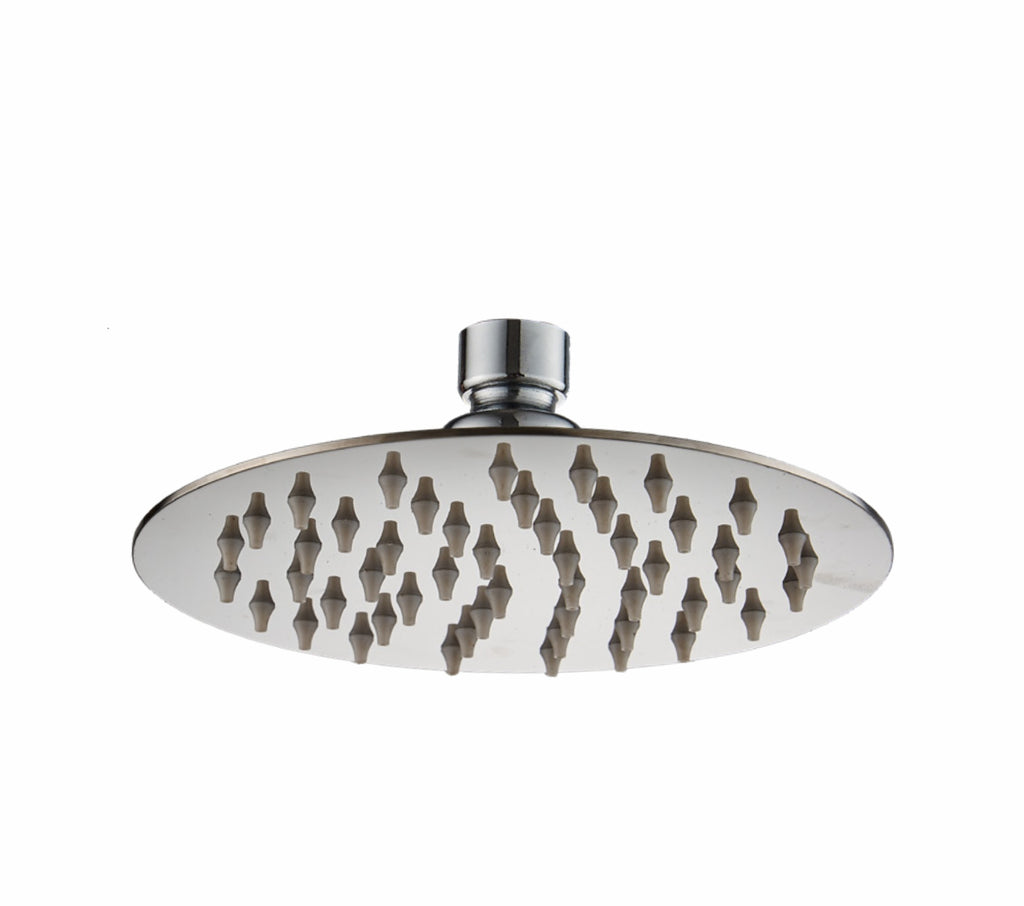 Regadera Redonda 8" Acero Inoxidable Meer RC12.