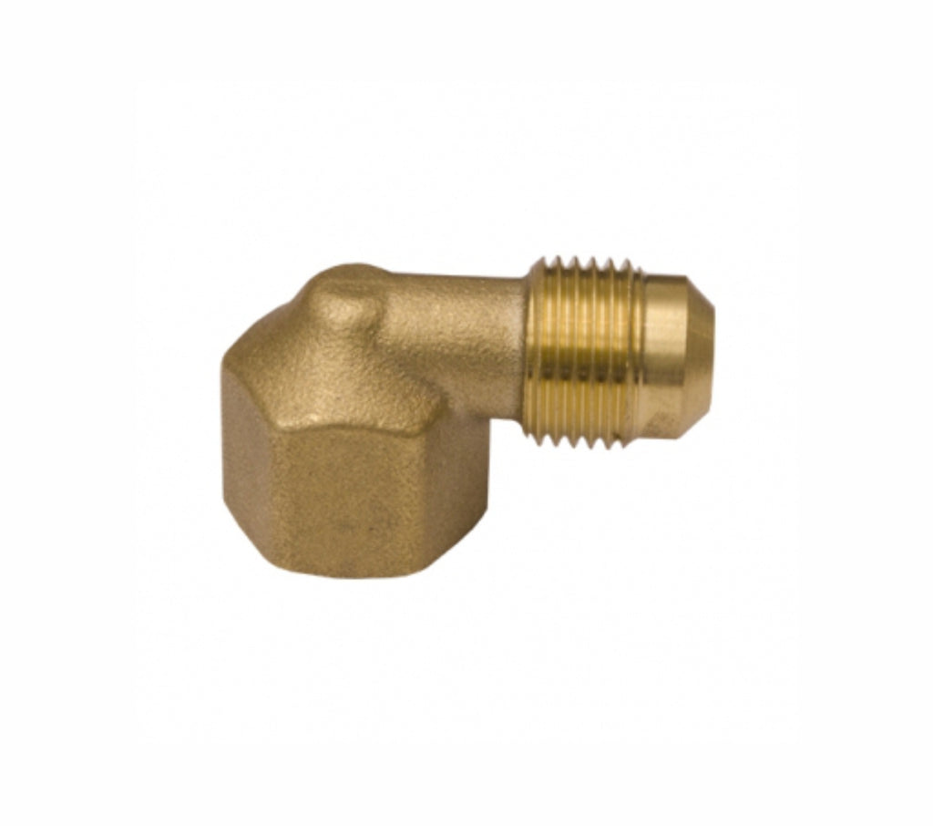 Adaptador Codo y T para Válvulas de Gas Recta 3/8" x 3/8" x 3/8" FNPT Coflex UCE-90