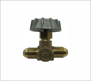 Válvula Aguja Macho 5/16" FLARE, Cnx VAMM0808V