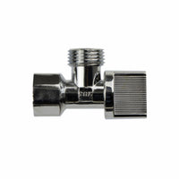 Válvula Angular Hembra/Macho, Volante Plano, Cnx VAP