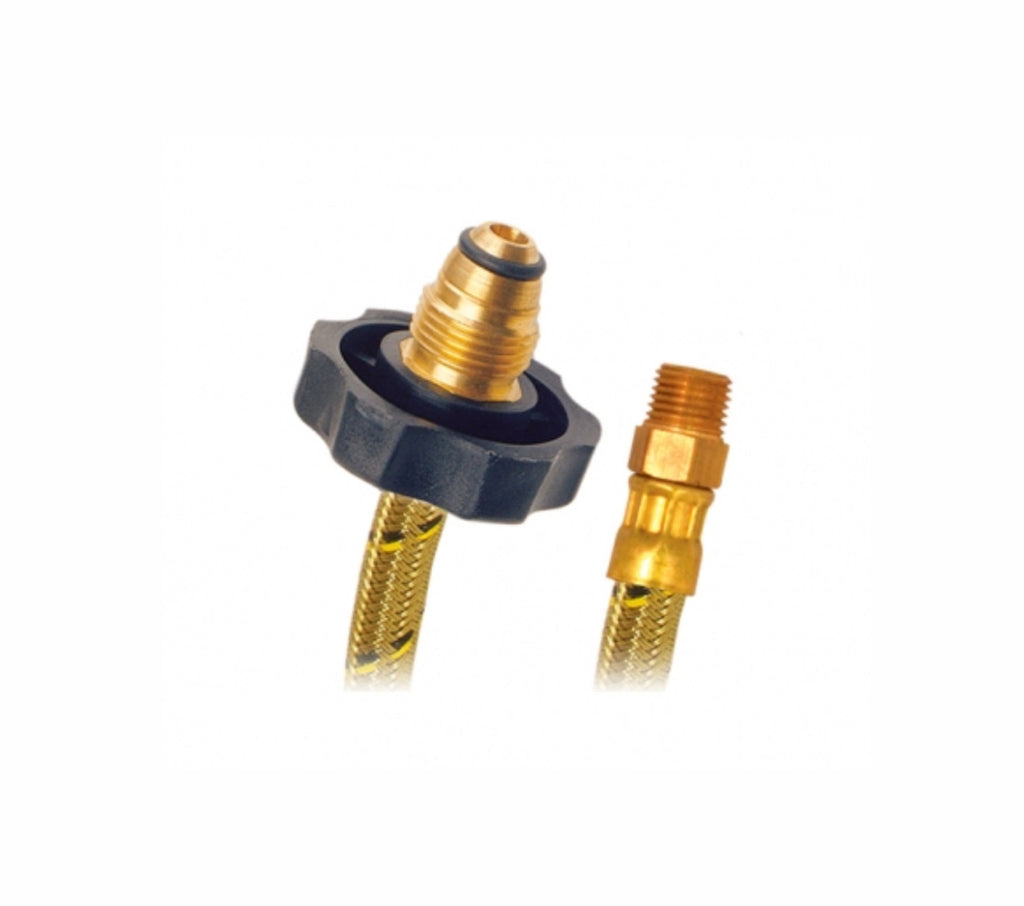 Alimentador Pig Tail 1/4" M. x 7/8" Izquierda Con Maneral Coflex VG-Y55