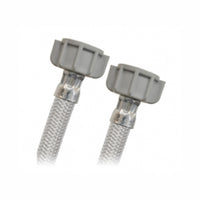 Alimentador para Fregadero 1/2" x 1/2" x 55 cm Vinilo Platino Coflex VL-K55