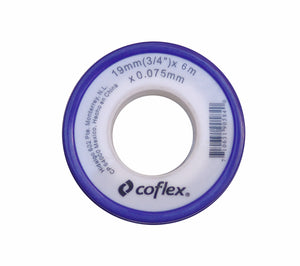 Cinta Teflón 3/4" x 6.60 m Coflex WT34-60