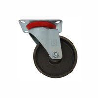 Rodaja de Fierro Giratoria con Placa 3", Dogotuls ZF5015