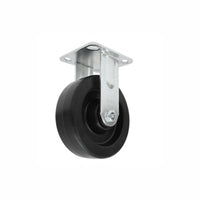 Rodaja Hule Negro Fija con Placa 6" Buje, Dogotuls ZF5036