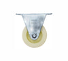 Rodaja de Polipropileno Blanca Fija con Placa 2", Dogotuls ZF5050