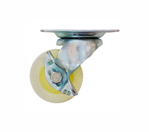 Rodaja de Polipropileno Blanca Giratoria con Freno 3", Dogotuls ZF5104