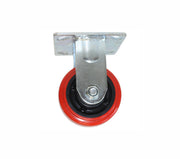 Rodaja de Poliuretano Rojo Fija 6", Dogotuls ZF5071