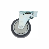 Rodaja de Hule Termoplástico Gris Giratoria 3", Dogotuls ZF5089