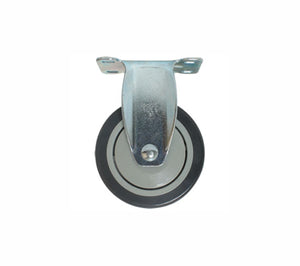 Rodaja Poliuretano Gris Fija con Placa 4", Dogotuls ZF5096