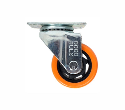Rodaja PVC Naranja Giratoria 4