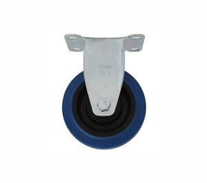 Rodaja de Goma Elástica Azul Fija con Placa 4", Dogotuls ZF5121