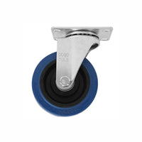 Rodaja de Goma Elástica Azul Giratoria 3", Dogotuls ZF5123
