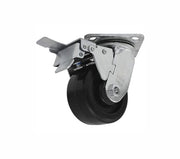 Rodaja Fenólica Alta Temperatura Giratoria Con Placa y Freno 6", Dogotuls ZF5134