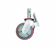Rodaja Andamio Fierro y PU Giratoria con Freno 6", Dogotuls ZF5154
