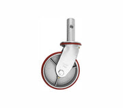 Rodaja Andamio Fierro y PU Giratoria 6", Dogotuls ZF5155