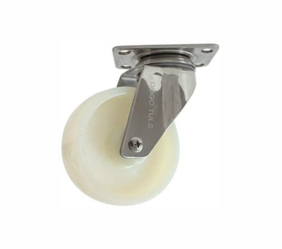 Rodaja Acero Inoxidable Nylon Giratoria 4