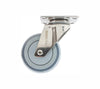 Rodaja Acero Inoxidable TPR Giratoria 4", Dogotuls ZF5173