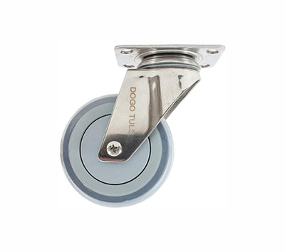 Rodaja Acero Inoxidable TPR Giratoria 4