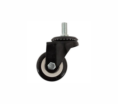 Rodaja PVC Negro Espiga Roscada 3/8