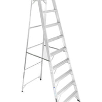 Escalera Tijera Aluminio Base C/Imán Cuprum 2213-10