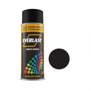 Pintura En Aerosol Negro Alta Temperatura 400ml, Everlast 150145